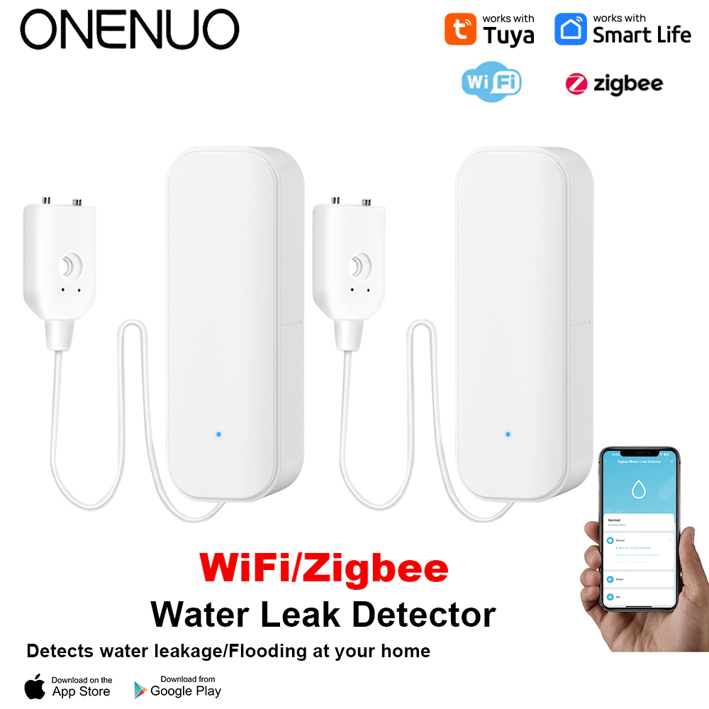 Home Security Tools - WiFi/Zigbee Water Sensor Tuya Leakage Alarm