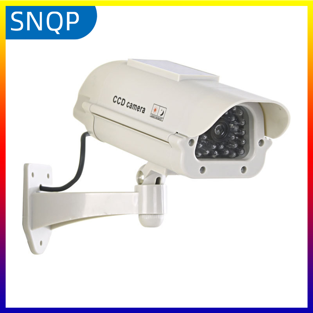 Home Security Tips - Simulation Solar Camera Waterproof Fake Camera
