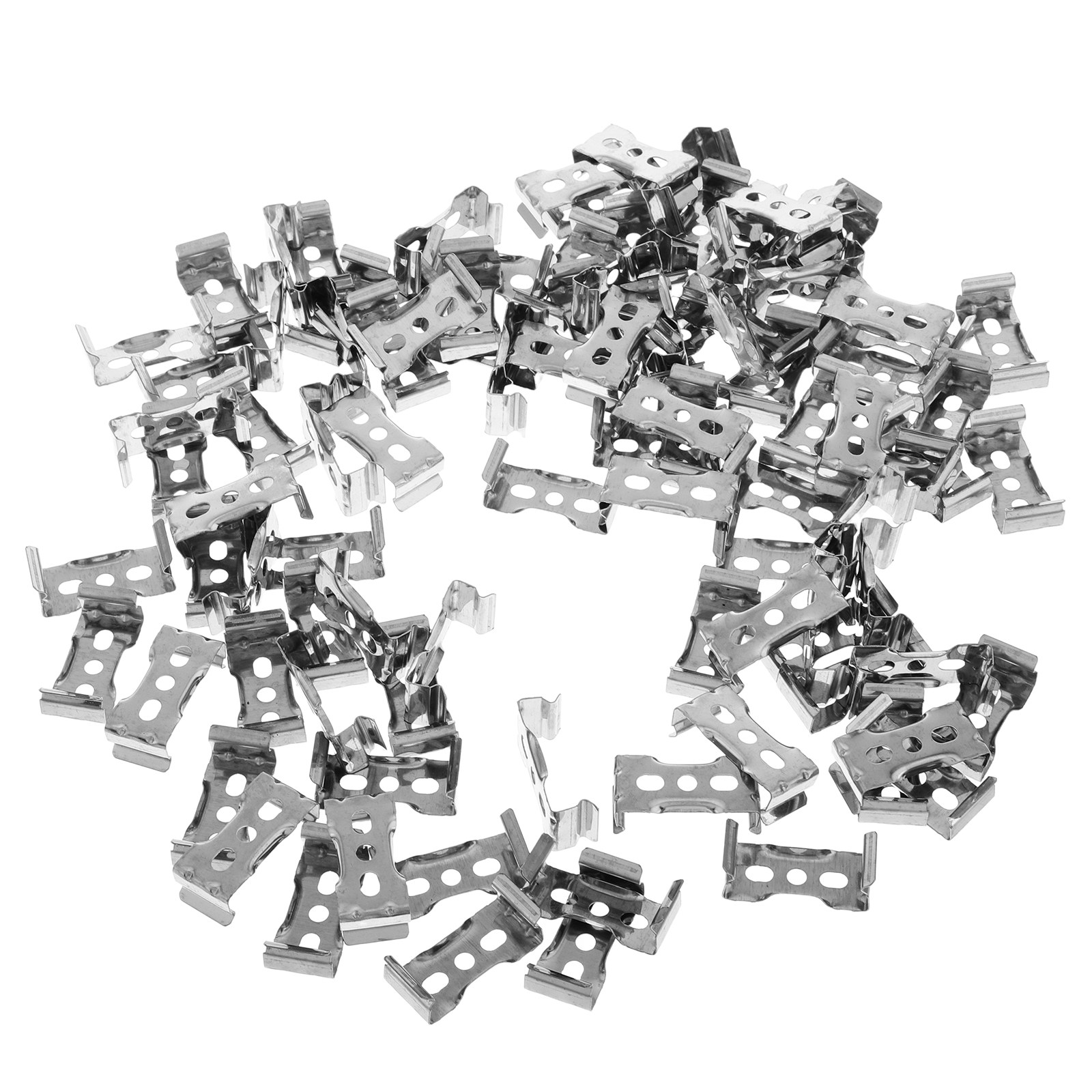 Home Security Youtube - 100Pcs T8 Light Tube Clips Manganese
