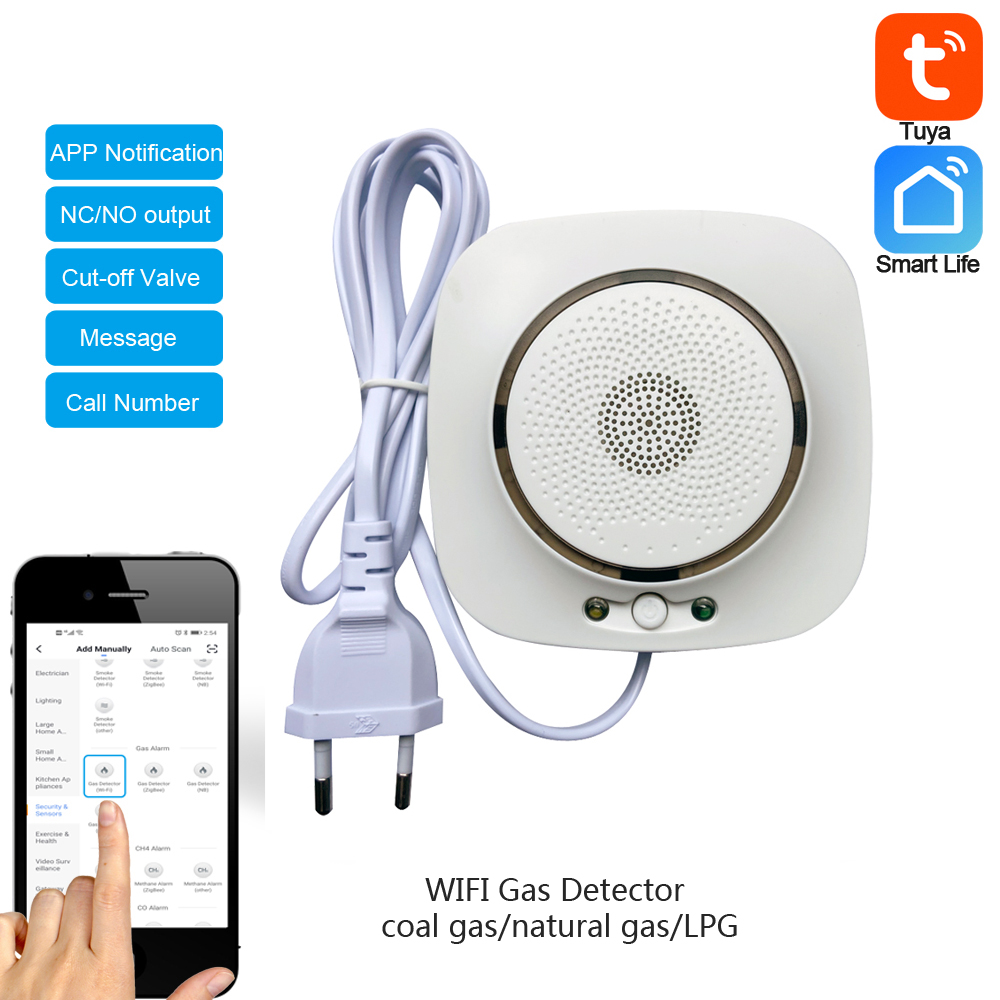 90-220Vac EU Plug WIFI Natural - Home Security App review and price