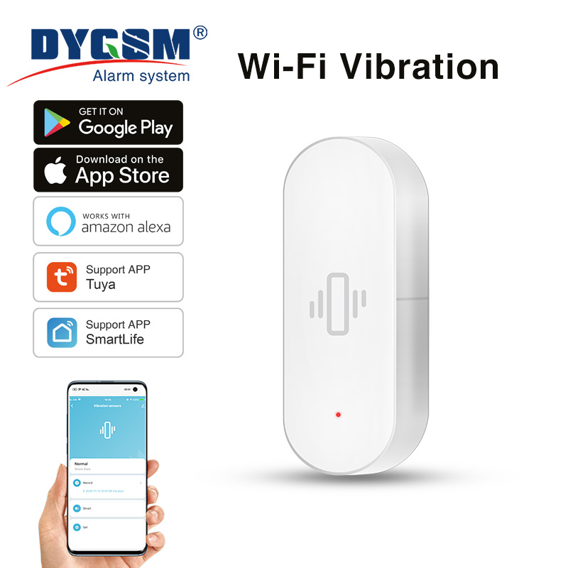 Tuya WiFi Vibration Sensor, Se - Home Security App review and price