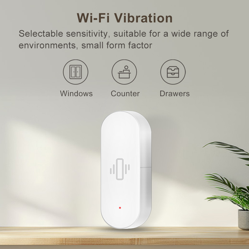 Tuya WiFi Vibration Sensor, Se - Home Security App review and price