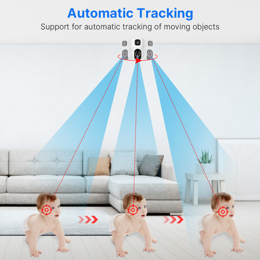 Hiseeu 2K 4MP PTZ IP Camera WI - Home Security Blink review and price