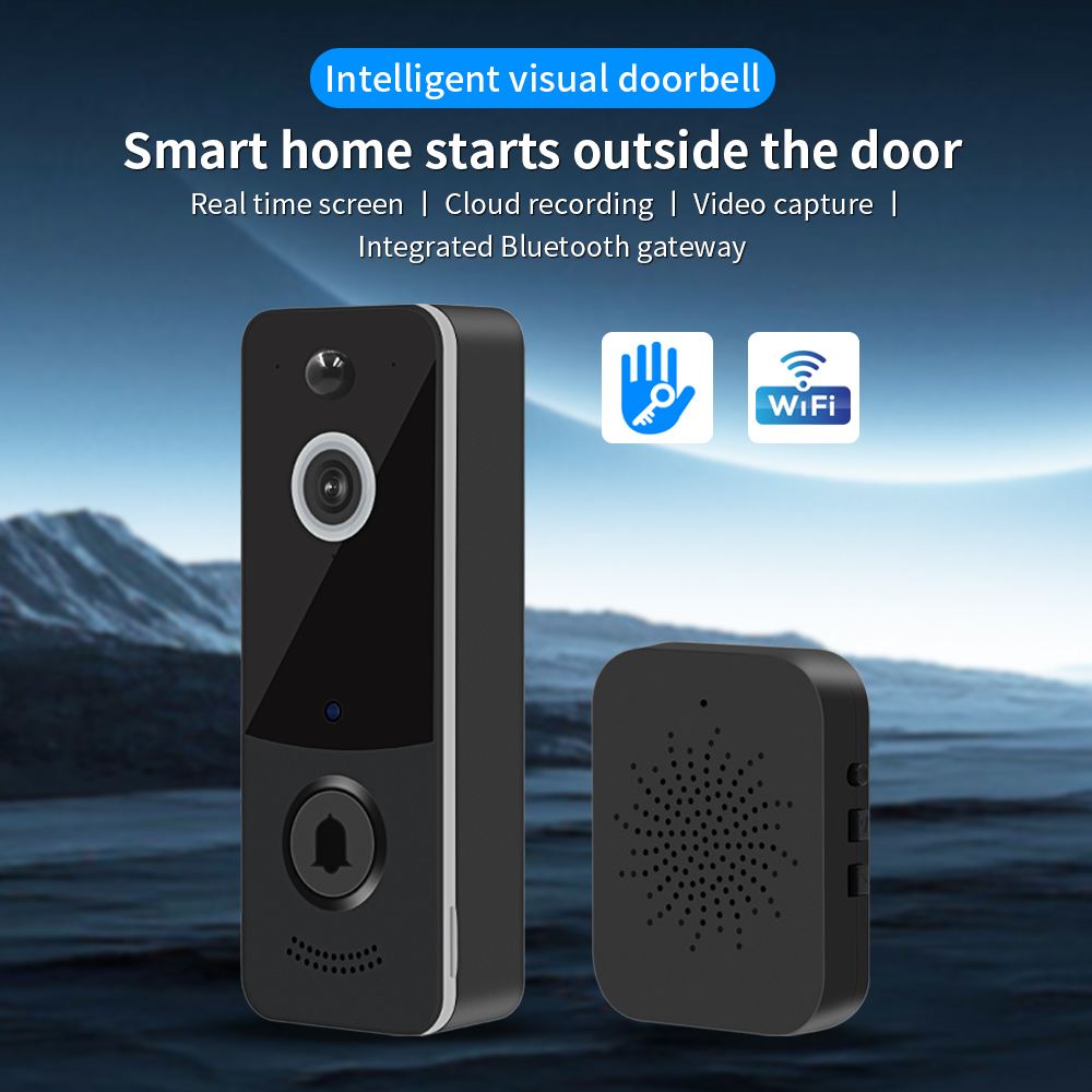 1080P WIFI Video Doorbell TTLO - Home Security Monitoring System review and price