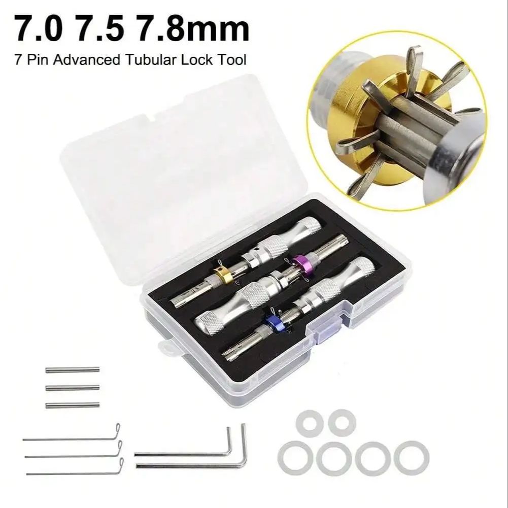 Professional 7-Pin Tubular Loc - Lock Picking Set review and price