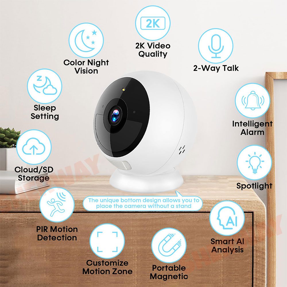 5MP 2K Magnetic Battery Securi - Home Security Blink review and price