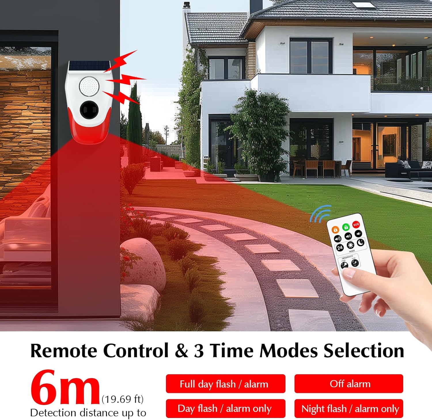 Solar Motion Sensor Outdoor Al - Home Security Blink review and price