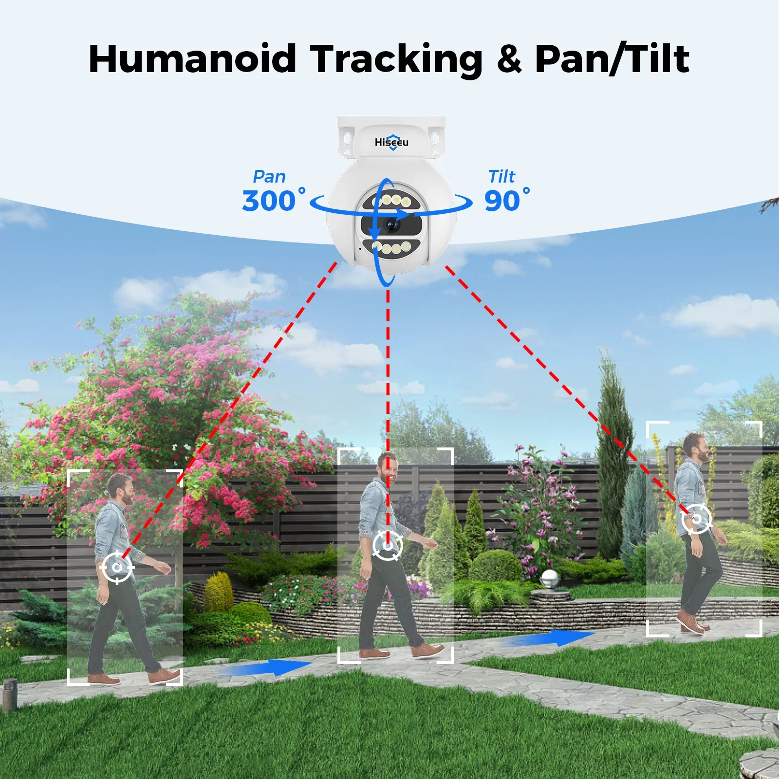 Hiseeu Automatic Tracking 5mp  - Home Security And Camera Systems review and price