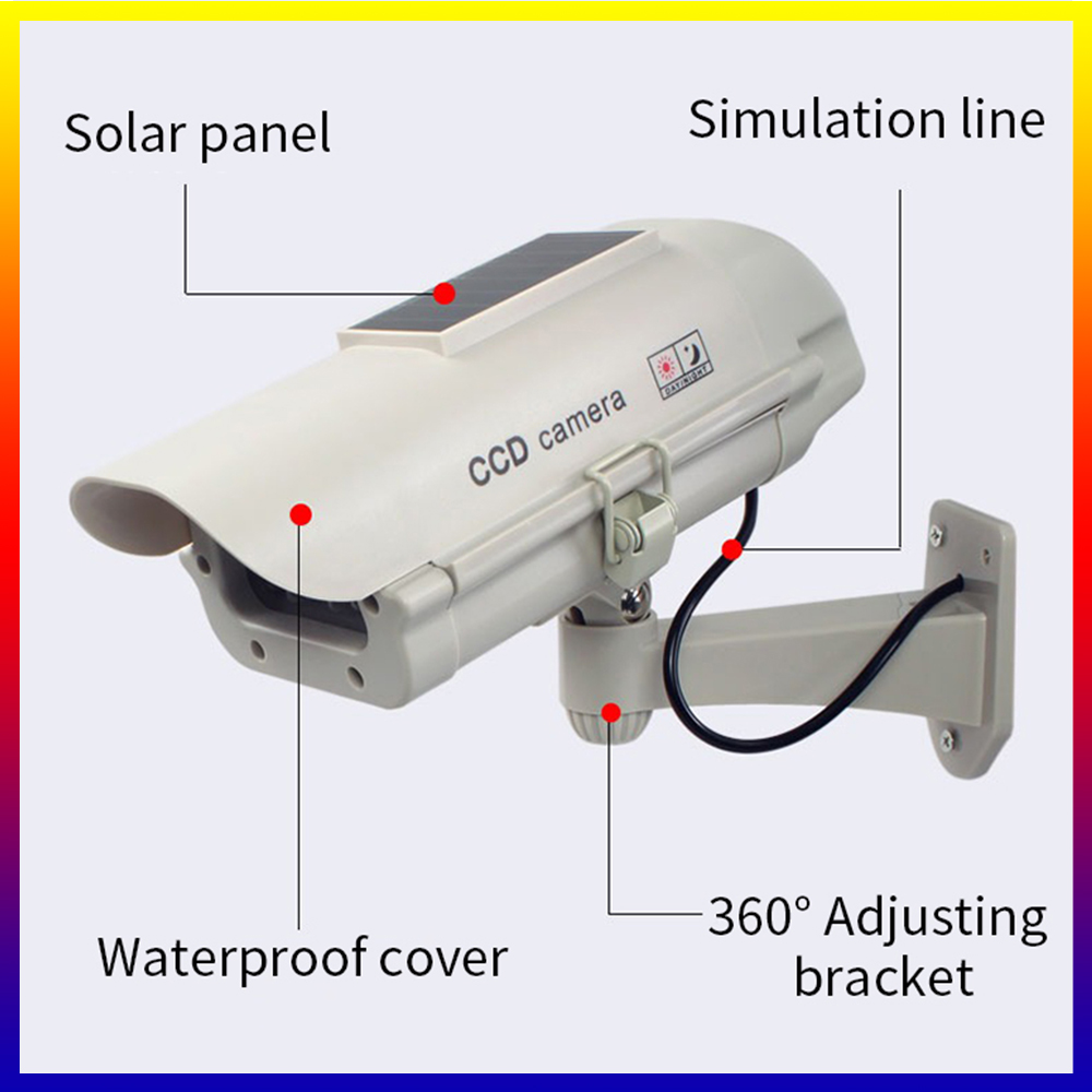 Simulation Solar Camera Waterp - Home Security Tips review and price