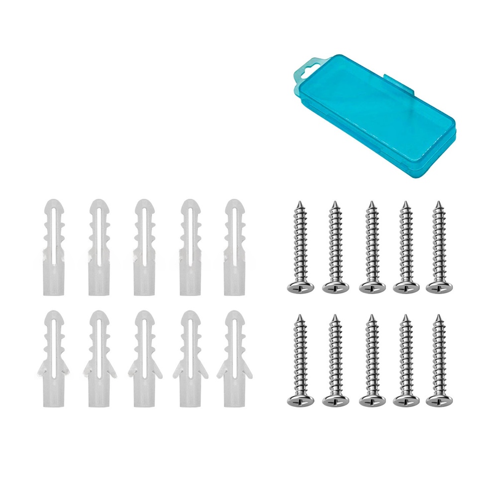 20PCS Plastic Expansion Tube S - Home Security Youtube review and price