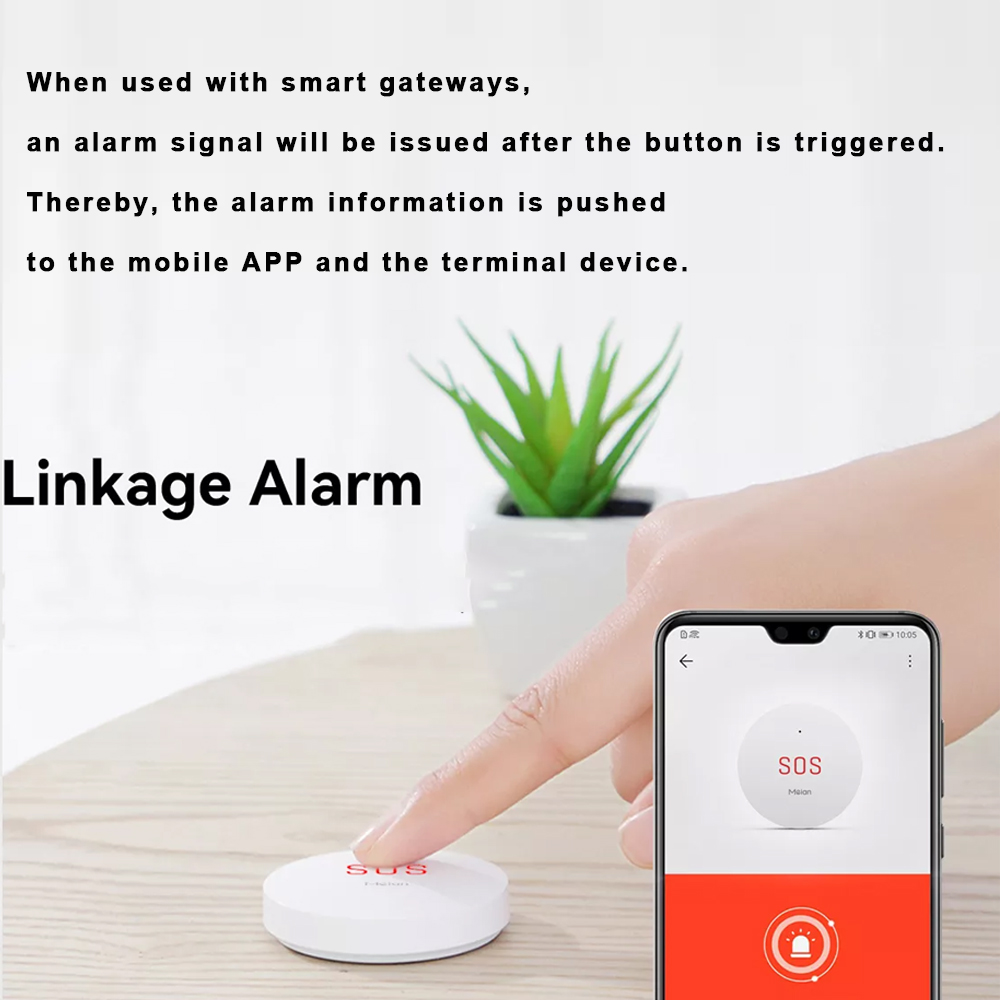 Meian Zigbee Tuya SOS Emergenc - Home Security Tips review and price