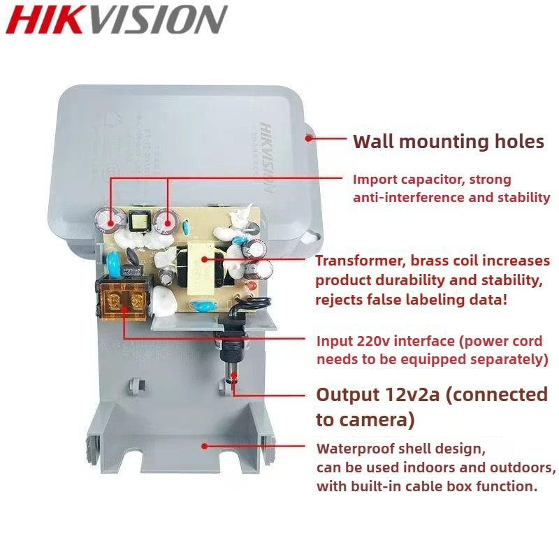 HIKVISION 12v 2A Camera Power, - Home Security Camera review and price