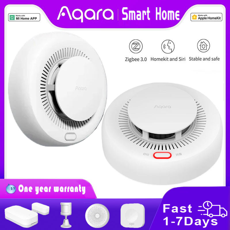 New Aqara Smoke Detector Zigbe - Home Security Xiaomi review and price