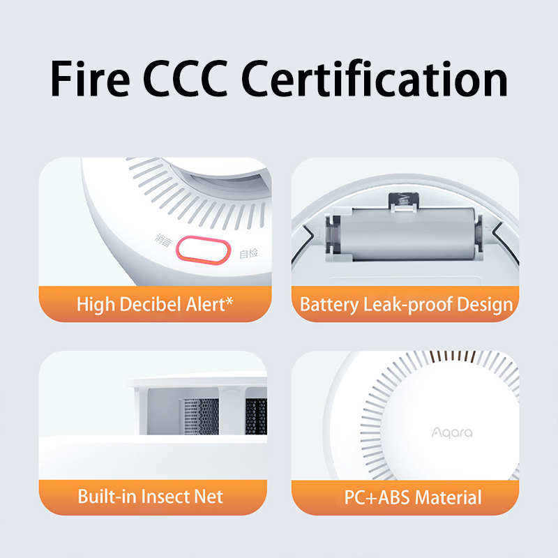 New Aqara Smoke Detector Zigbe - Home Security Xiaomi review and price