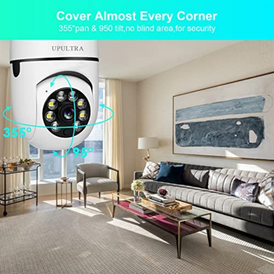 Light Bulb 1080P Security Wire - Home Security Camera review and price