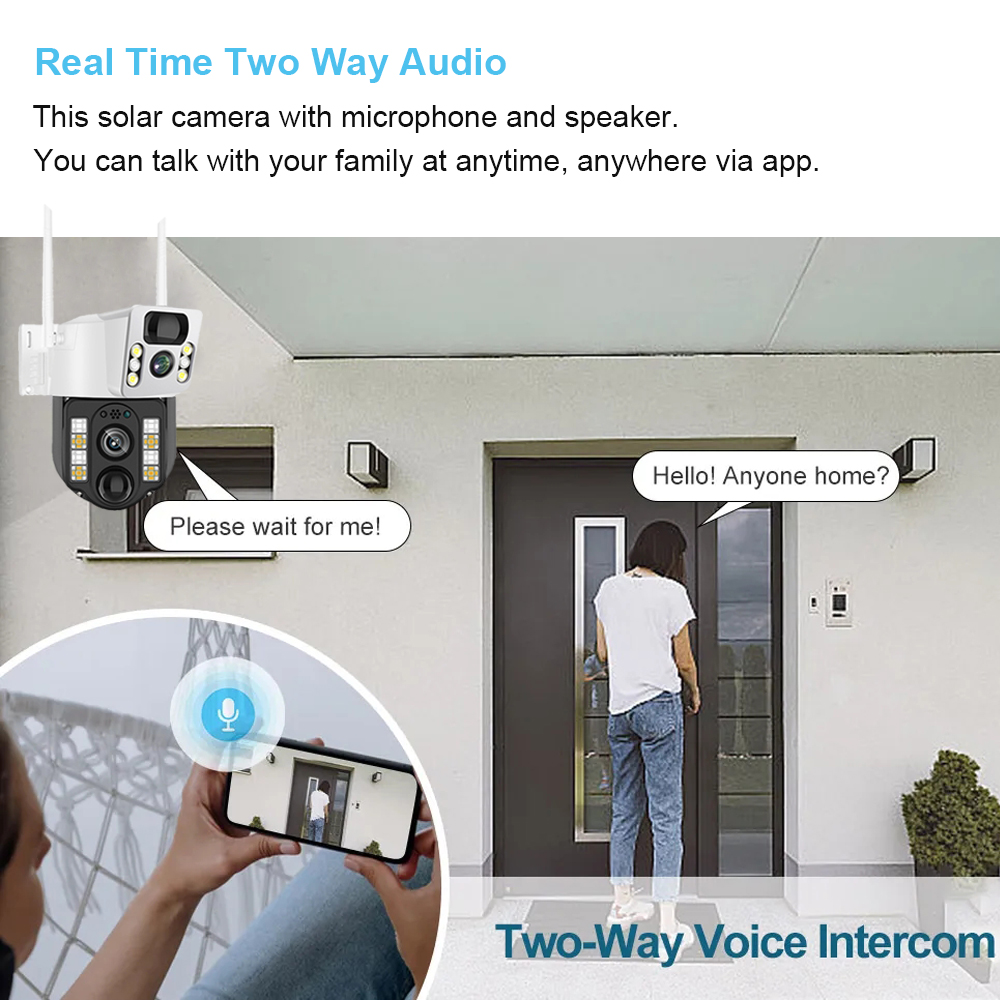 WiFi/4G Solar Camera IP CCTV S - Home Security Blink review and price