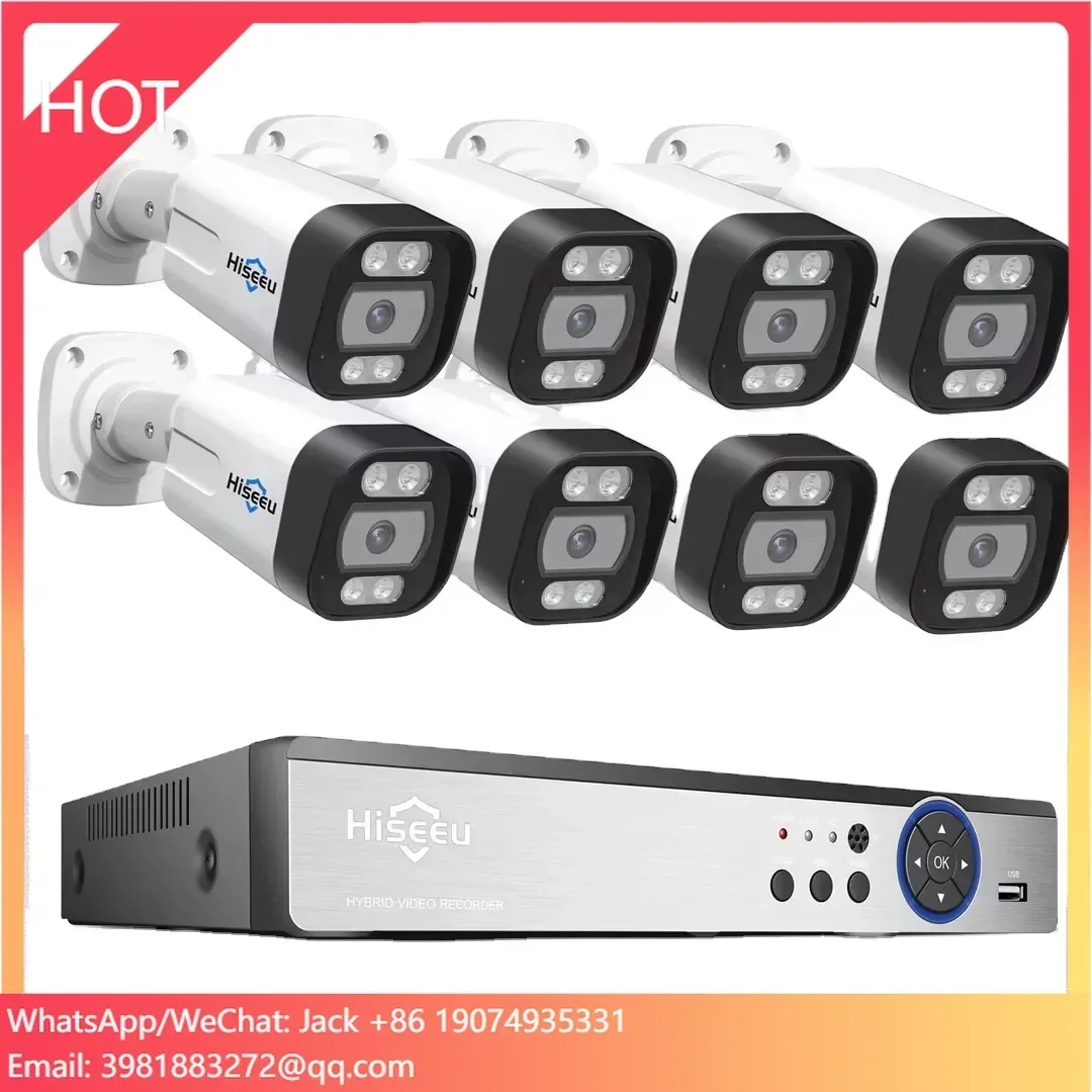 Hiseeu 4K 8channel 8mp Outdoor - Home Security And Camera Systems review and price