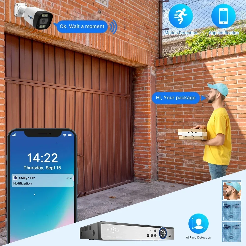 Hiseeu 4K 8channel 8mp Outdoor - Home Security And Camera Systems review and price