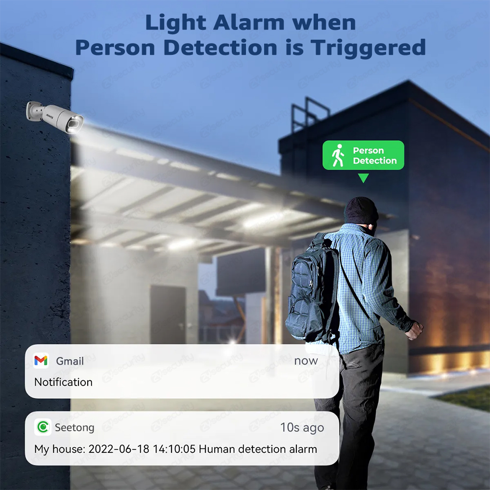 4K PoE Security Camera System  - Home Security And Camera Systems review and price