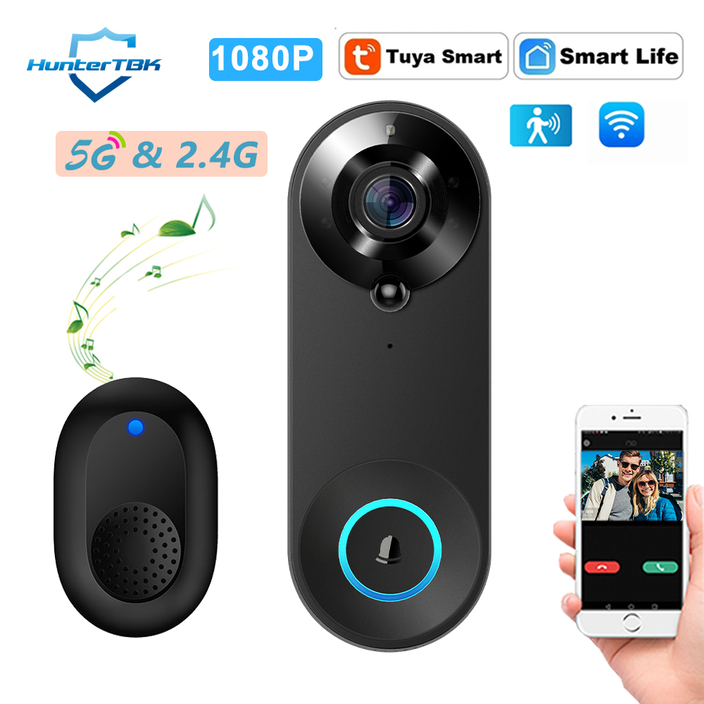 5G 2.4G WiFi Video Doorbell 10 - Home Security Monitoring System review and price