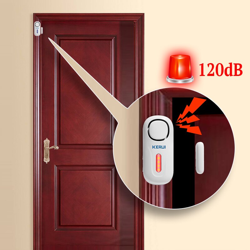 KERUI 120DB Wireless Door/Wind - Home Security Blink review and price