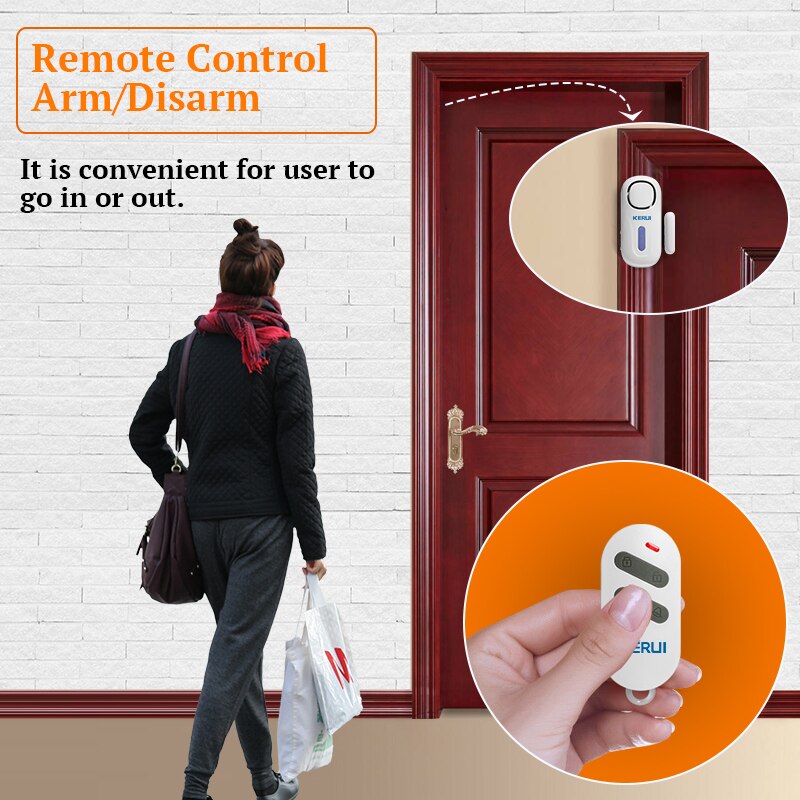 KERUI 120DB Wireless Door/Wind - Home Security Blink review and price