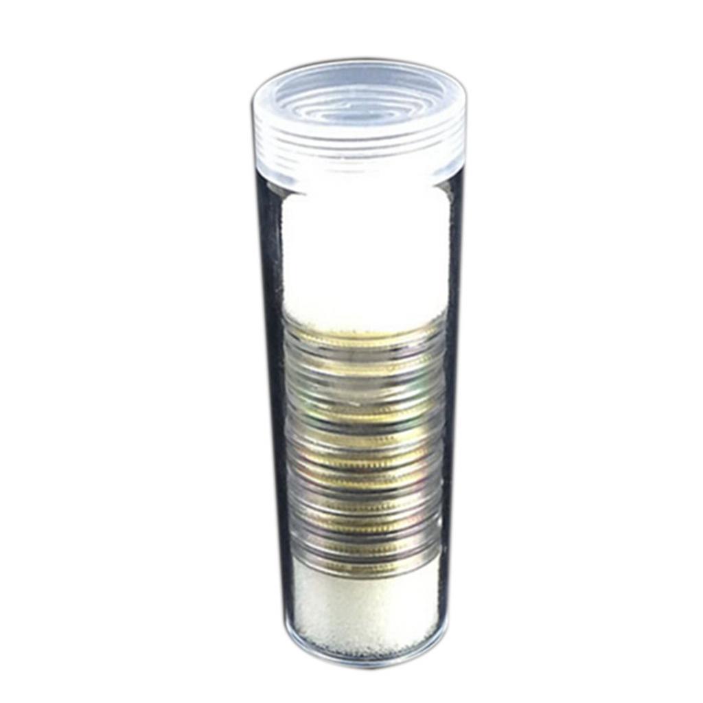 20.5mm Coin Capsule Tube Clear - Home Security Youtube review and price