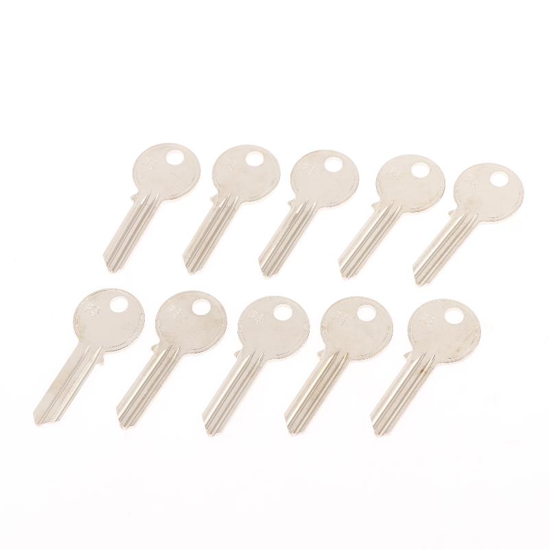 10Pcs F3 Double Slot Key Blank - Home Security Gate review and price