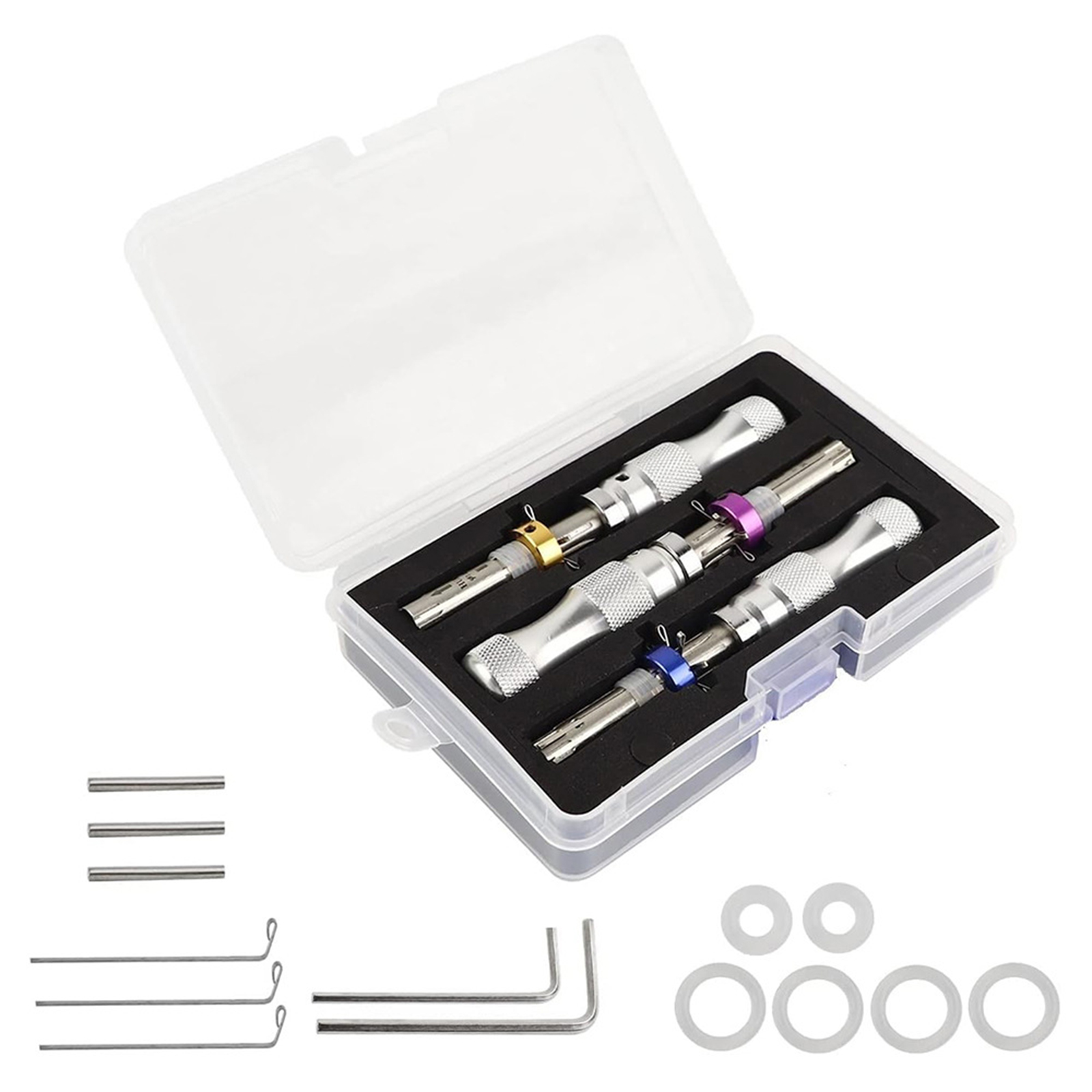 7 Pins Tubular Lock Pick Tool  - Lock Picking Set review and price