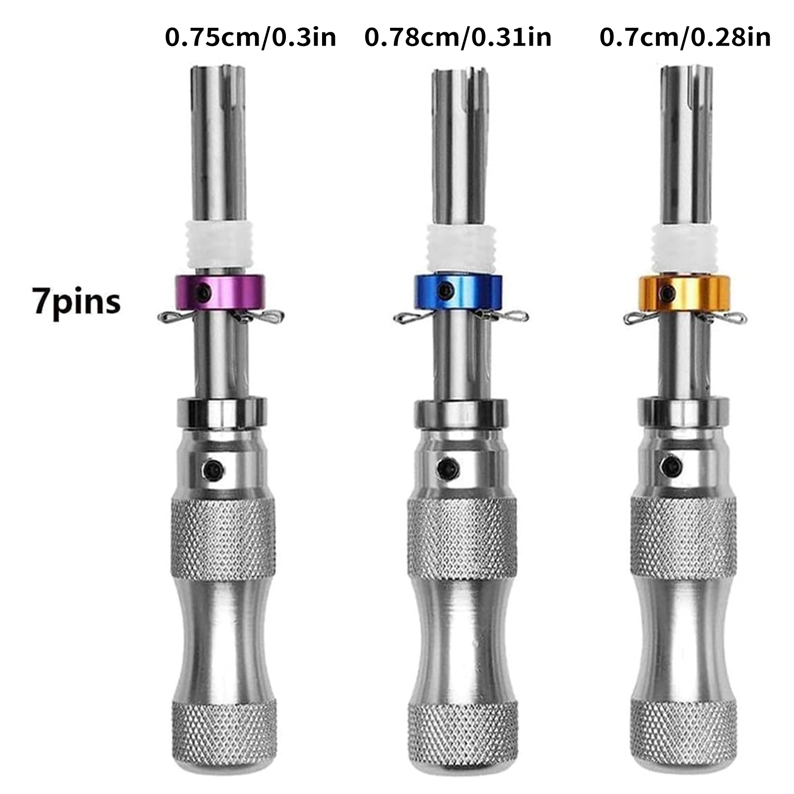 7 Pins Tubular Lock Pick Tool  - Lock Picking Set review and price